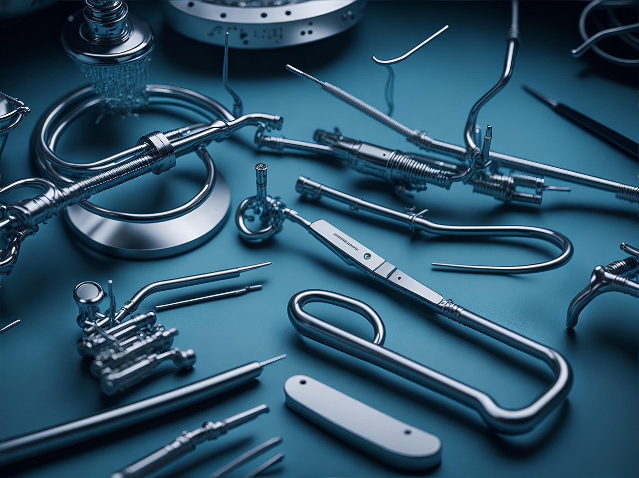 ai generated  medical  health  doctor  laboratory  research  science  surgery