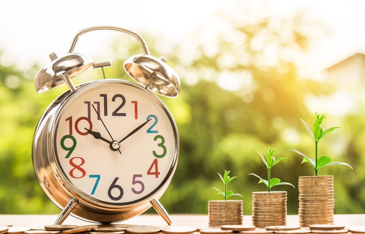 clock money growth grow time time management financial management concept idea finance business success financial cash currency investment banking wealth coins economy loan profit salary credit payment savings save deposit stack symbol income accounting clock clock clock clock money money money money time time time time time time management
