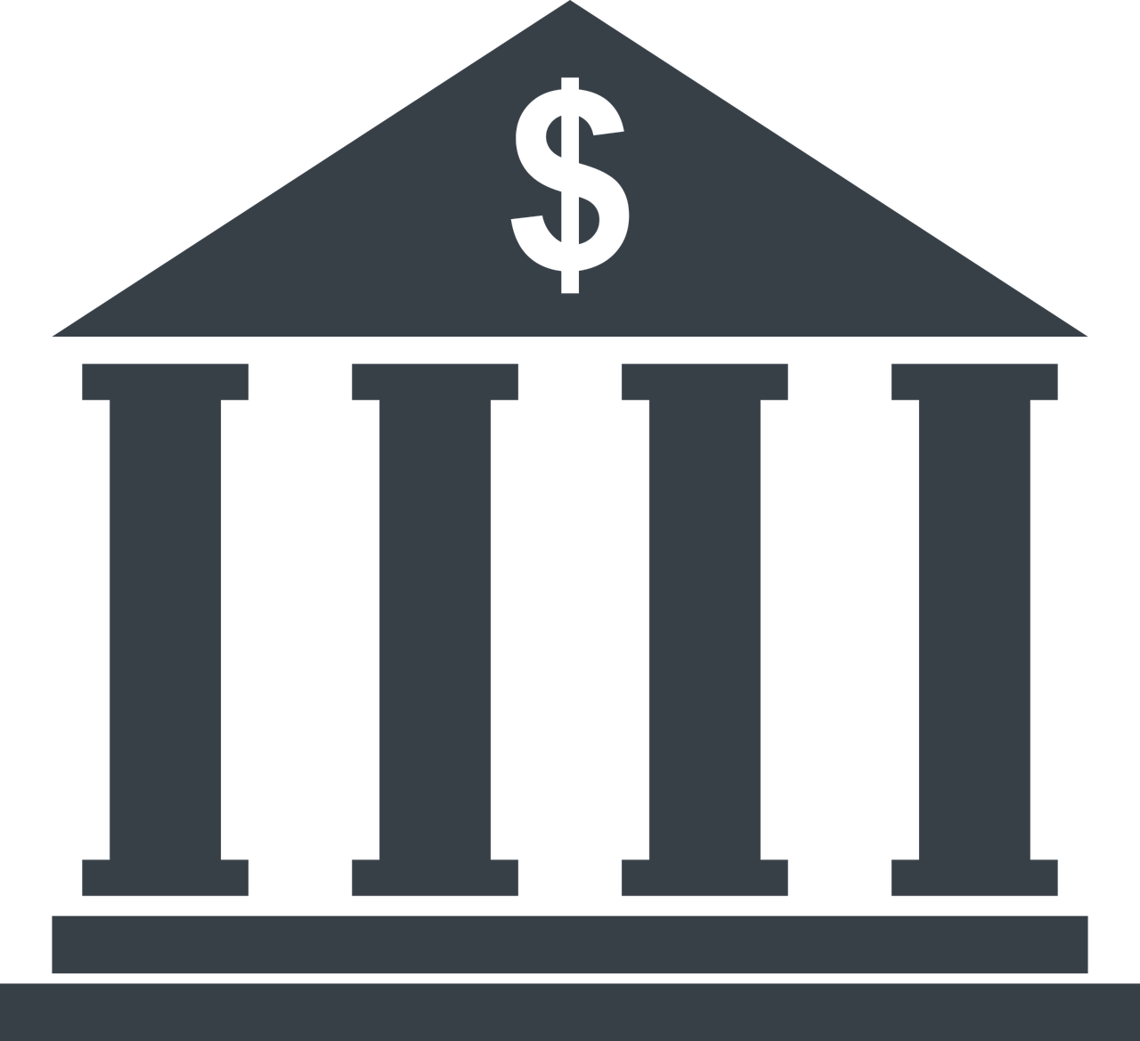 icon banking white space