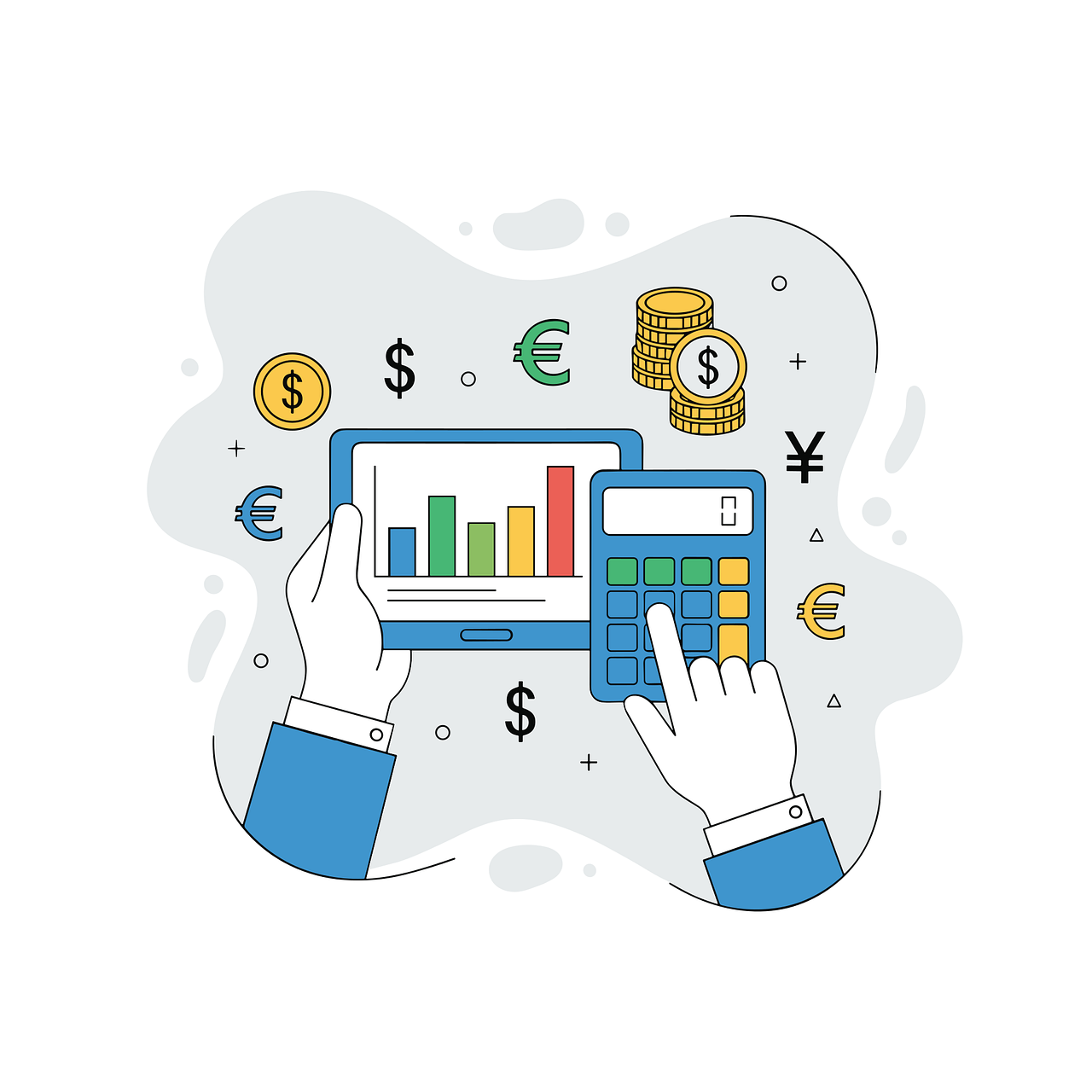 financial analytics business finance money management data analysis accounting illustration financial dashboard budget planning investment concept flat illustration style business growth financial report online banking statistics illustration fintech concept profit analysis digital finance economy concept financial planning modern illustration business strategy revenue growth financial technology cash flow finance management ai generated