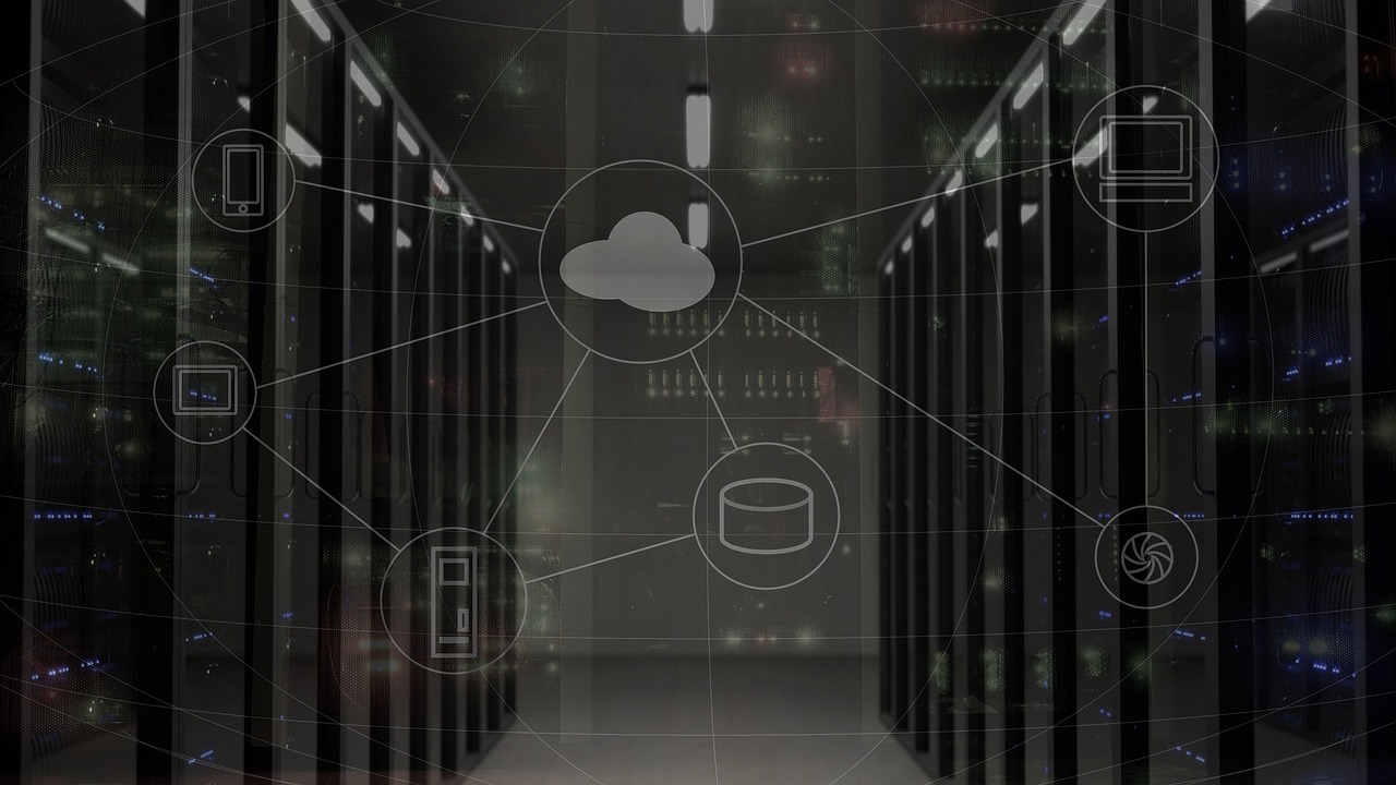 network server system infrastructure managed services connection computer cloud gray computer gray laptop network network server server server server server
