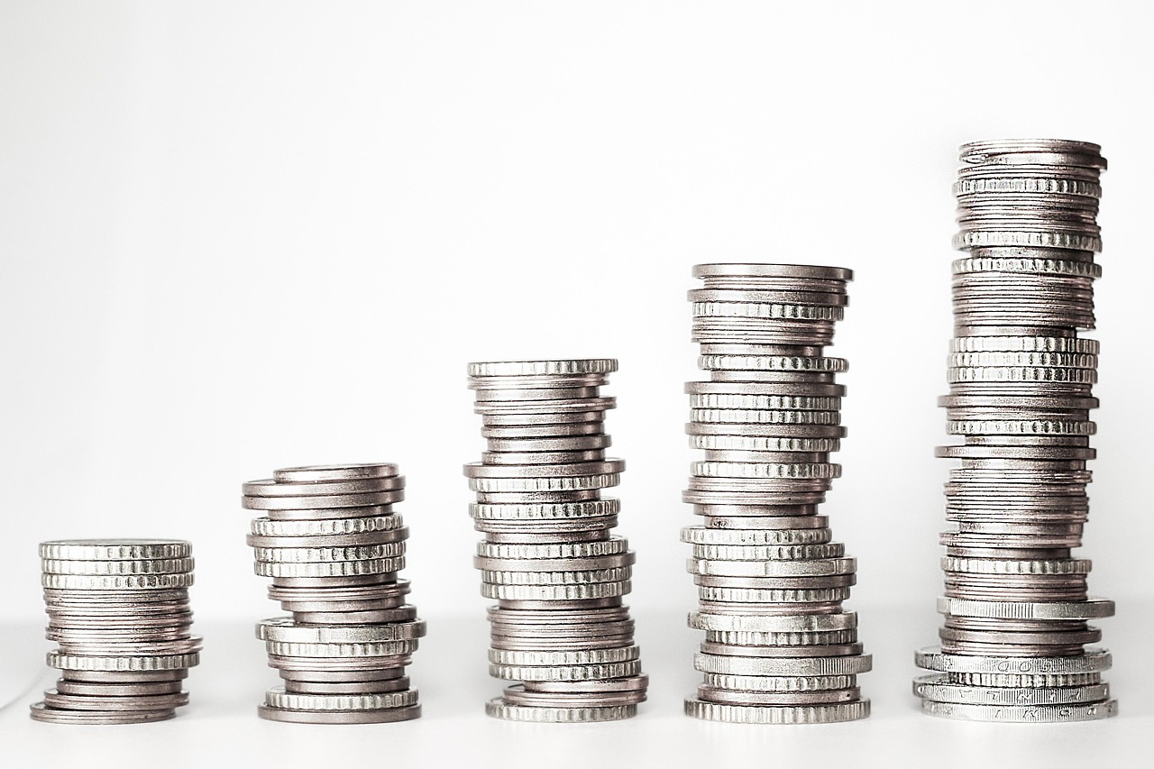 money  coins  stack  stacked coins  loose change  growing money  money tower  euro  currency  cash  metal money  finance  silver  wealth  prosperity  concept  idea  money  money  money  money  money
